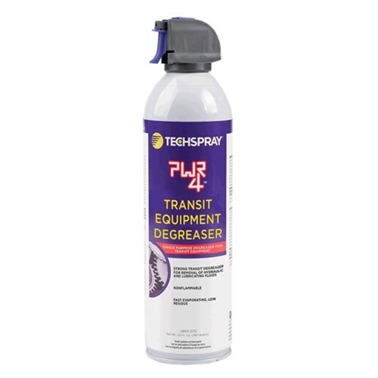 Transit Equipment Degreaser can